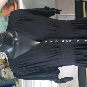 💥4/$20  Ellison black dress with side pockets.  Size S.